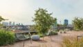 Dachterrasse mit Stadtblick